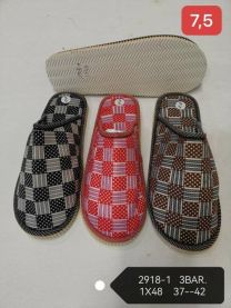 Kapcie zakryte palce damskie (37-42/48P)