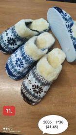 Kapcie zakryte palce męskie (41-46/36P)