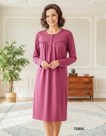 Koszula nocna damska-Ocieplane (M-3XL/10szt)