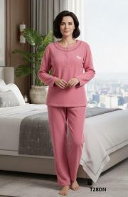 Piżama damska -ocieplana (M-3XL/10Kompletów)