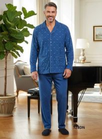 Piżama męska-ocieplana (M-3XL/10kompletów)