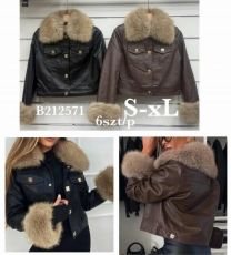 Kurtka ekoskóry damskie (S-XL/6szt)