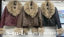Kurtka ekoskóry damskie (S-L/6SZT)
