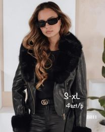 Kurtka ekoskóry damskie (S-XL/4szt)