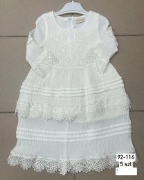 Sukienki dziewczęce turecka (92-116/10szt)