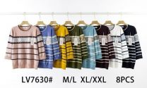 Swetry damskie (M-2XL/8szt)