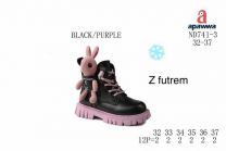 Botki dziewczynka (32-37/12P)