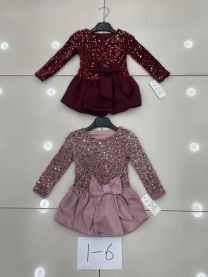 Sukienki dzieci (1-6LAT/6szt)