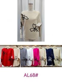 Swetry damskie (L-3XL/12szt)