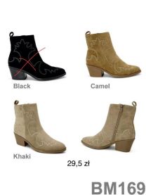 Botki na obcasie (36-41/12P)