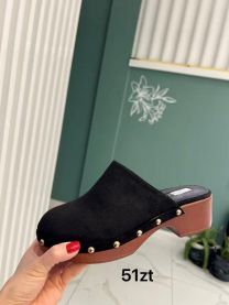 Klapki na obcasie (36-41/12P)