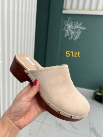 Klapki na obcasie (36-41/12P)