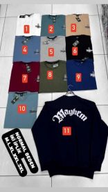 Bluzy bez kaptura męskie (M-3XL/10szt)