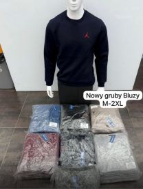 Bluzy bez kaptura męskie (M-2XL/12szt)