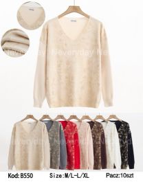 Swetry damskie (M-XL/10szt)