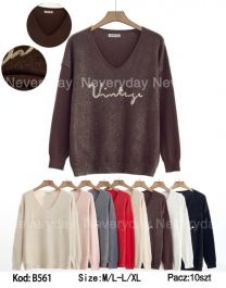 Swetry damskie (M-XL/10szt)