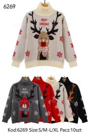 Swetry damskie (S-XL/10szt)