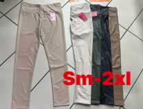 Spodnie ekoskóra damskie (S-2XL/12szt)