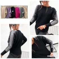 Swetry damskie (L-3XL/12szt)