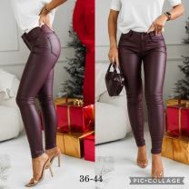 Spodnie ekoskóra damskie (34-42/10szt)