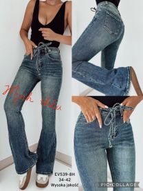 Spodnie jeans damskie (34-42/10szt)
