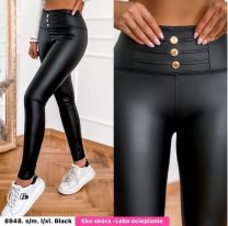 Spodnie ekoskóra damskie (S-XL/12szt)