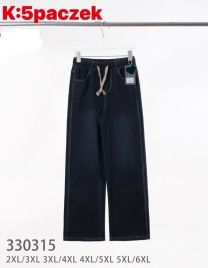 PLUS_Spodnie elastyczny (2-6XL/12szt)