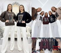 Bluzy bez kaptura włoska (uniwersalny/6szt)