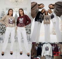 Bluzy bez kaptura włoska (uniwersalny/6szt)