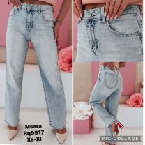Spodnie jeans damskie (XS-XL/10szt)