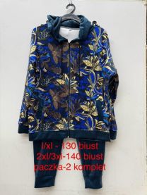 Komplet welurowy Polska (XL-3XL/4kpt)