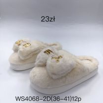 Kapcie zakryte palce damskie (36-41/12P)