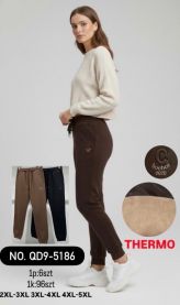 PLUS_Spodnie dresowy damskie (2XL-5XL/12szt)