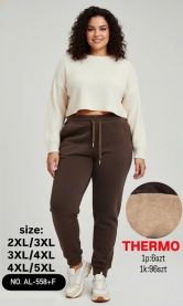 PLUS_Spodnie dresowy damskie (2XL-5XL/12szt)