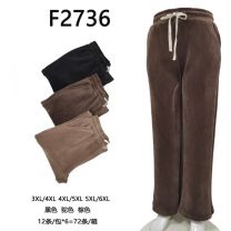 PLUS_Spodnie welurowy (3-6XL/12 szt)