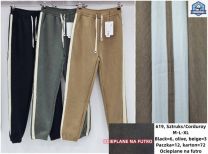 Spodnie dresowy damskie (M-XL/12szt)