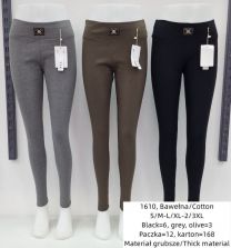 Spodnie Legginsy damskie (S-3XL/12 szt)