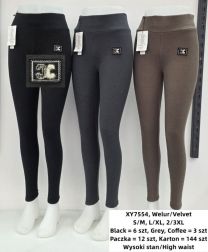 Spodnie Legginsy damskie (S-3XL/12 szt)