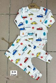 Komplet niemowlęcy Turecka (0-9M/12kpt)