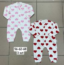 Kombinezony Niemowlęce Turecka (56-68/12szt)