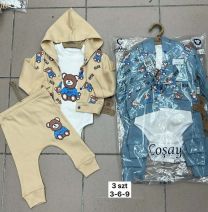 Komplet niemowlęcy Turecka (3-9M/12kpt)