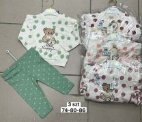 Komplet Dziecięce Turecka (74-86/12kpt)