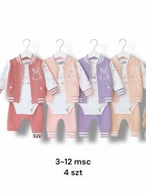 Komplet niemowlęcy Turecka (3-12M/12kpt)