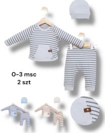 Komplet niemowlęcy Turecka (0-3M/12kpt)