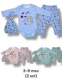 Komplet niemowlęcy Turecka (3-9M/12kpt)