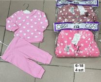 Komplet Dziecięce Turecka (6-18M/12kpt)