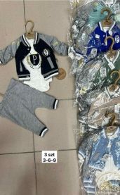 Komplet niemowlęcy Turecka (3-9M/12kpt)