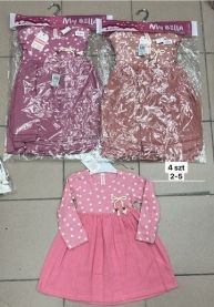 Sukienki dziewczęce turecka (2-5lat/12szt)