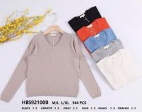 Swetry damskie (M-XL/12szt)