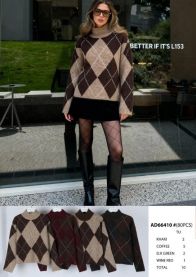 Swetry damskie (uniwersalny/10szt)